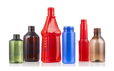 medicine bottles from ISBM machine