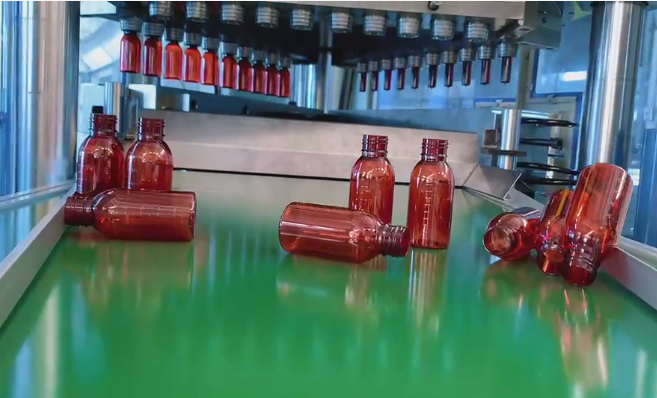 100ml 17g 10-cavity pet Pharmaceutical bottle .mp4