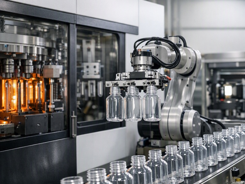 How Does a Pharmaceutical Container Injection Stretch Blow Molding Machine Work?