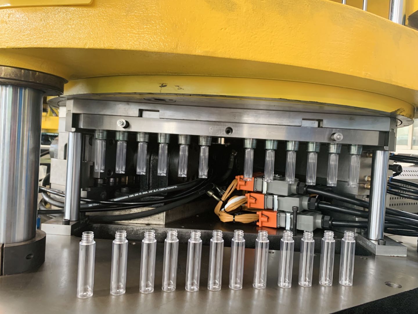 ISBM bottle wall thickness control optimization